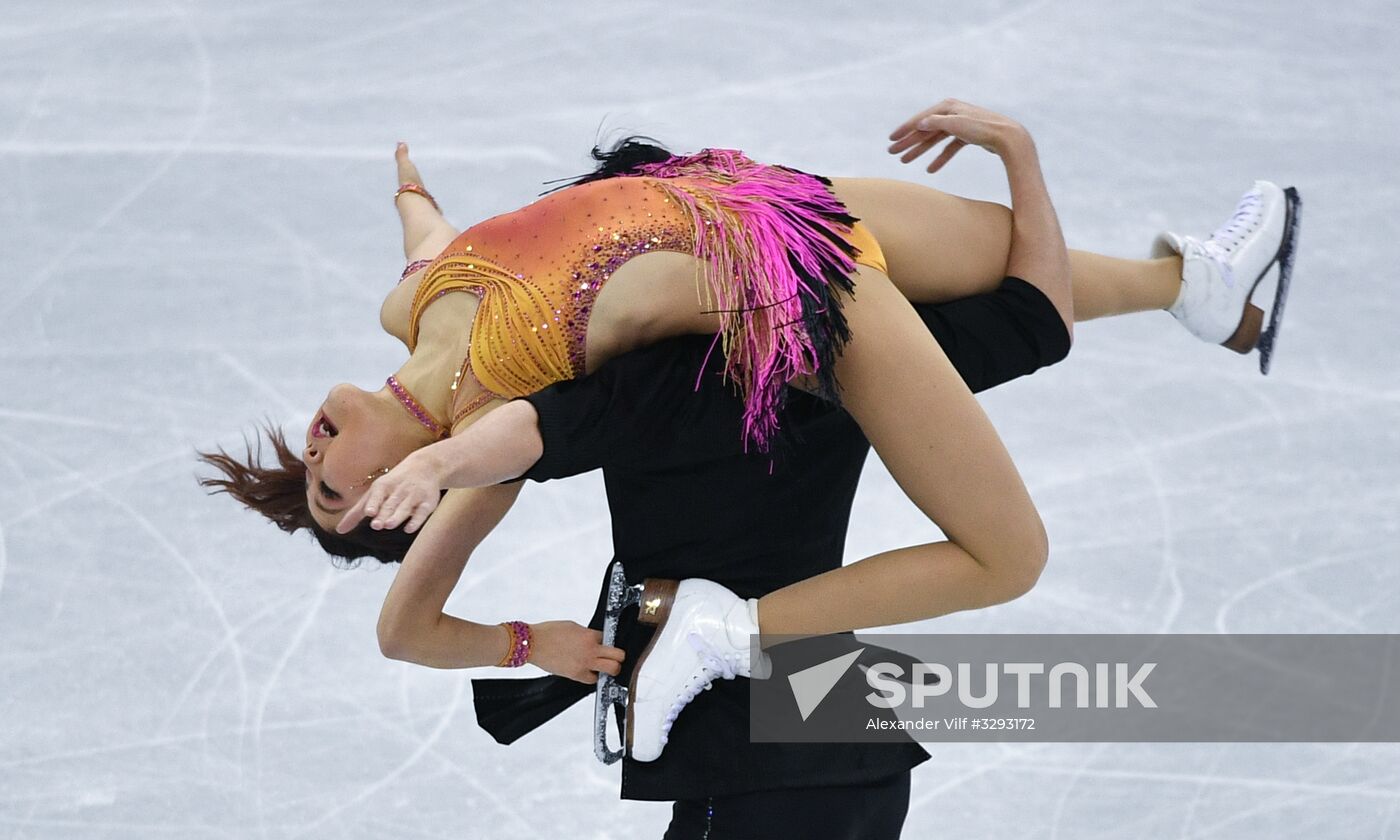 2018 Winter Olympics. Figure skating. Teams. Ice dancing short program