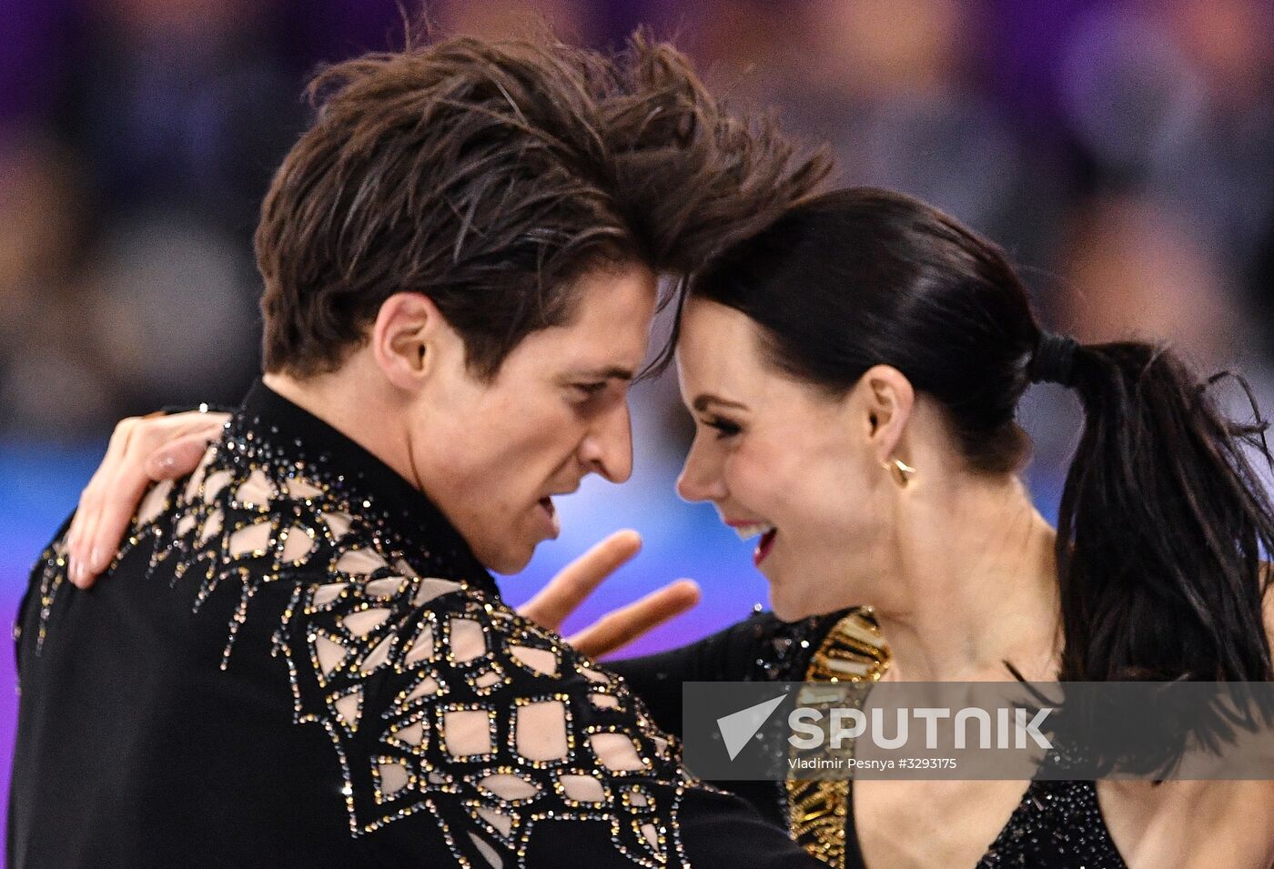 2018 Winter Olympics. Figure skating. Teams. Ice dancing short program