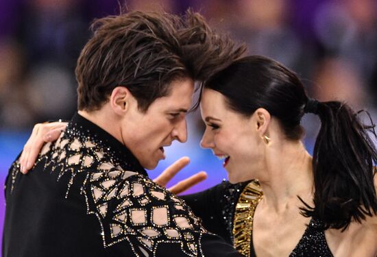 2018 Winter Olympics. Figure skating. Teams. Ice dancing short program