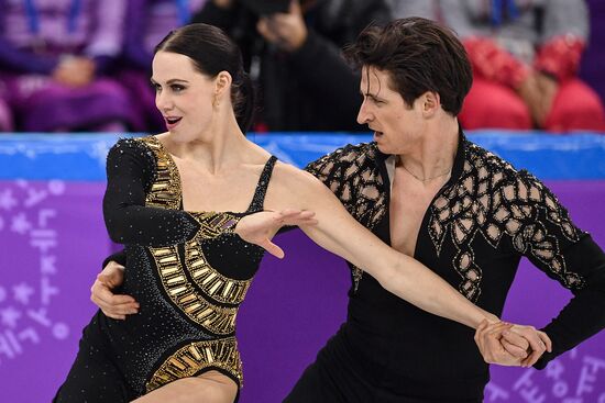 2018 Winter Olympics. Figure skating. Teams. Ice dancing short program