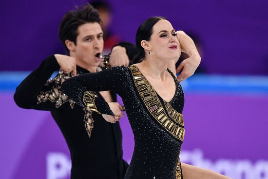 2018 Winter Olympics. Figure skating. Teams. Ice dancing short program