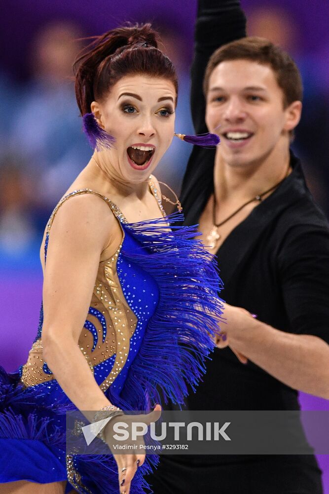 2018 Winter Olympics. Figure skating. Teams. Ice dancing short program