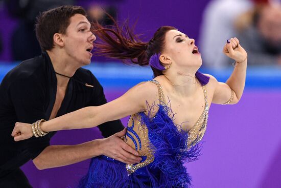 2018 Winter Olympics. Figure skating. Teams. Ice dancing short program