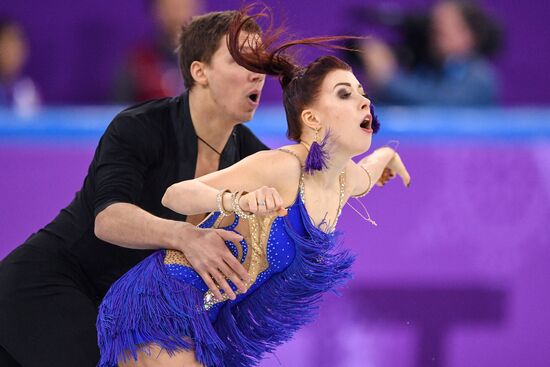 2018 Winter Olympics. Figure skating. Teams. Ice dancing short program