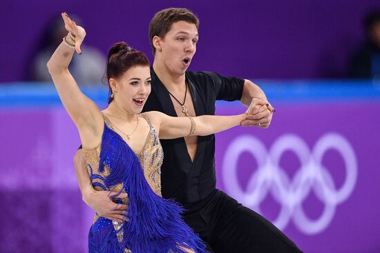 2018 Winter Olympics. Figure skating. Teams. Ice dancing short program