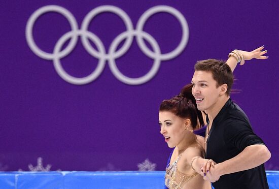 2018 Winter Olympics. Figure skating. Teams. Ice dancing short program