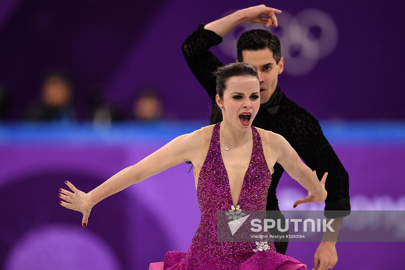 2018 Winter Olympics. Figure skating. Teams. Ice dancing short program