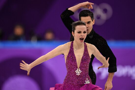 2018 Winter Olympics. Figure skating. Teams. Ice dancing short program