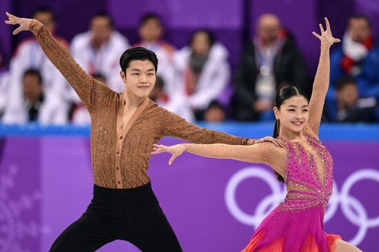 2018 Winter Olympics. Figure skating. Teams. Ice dancing short program