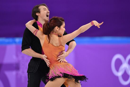 2018 Winter Olympics. Figure skating. Teams. Ice dancing short program