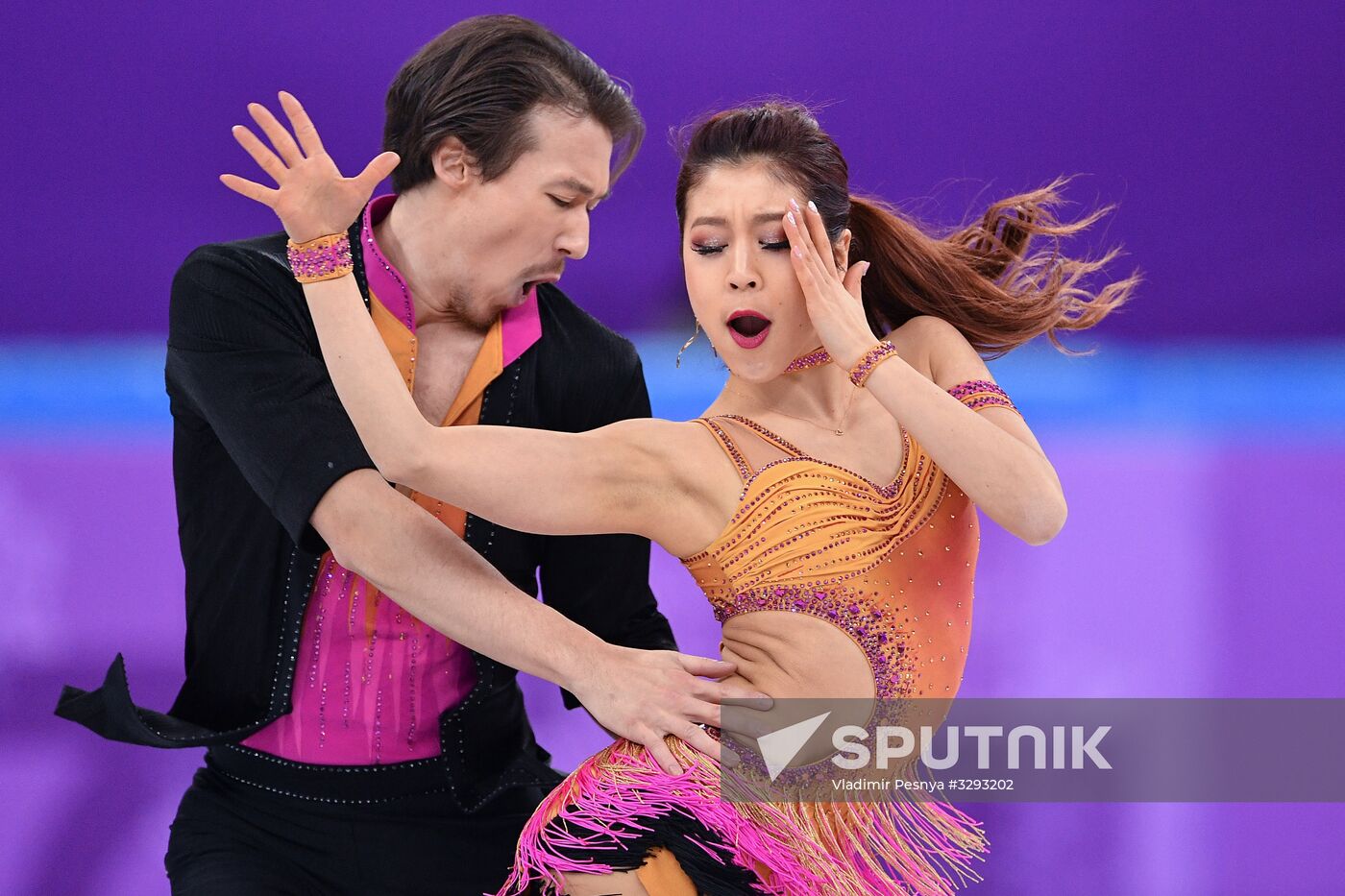 2018 Winter Olympics. Figure skating. Teams. Ice dancing short program