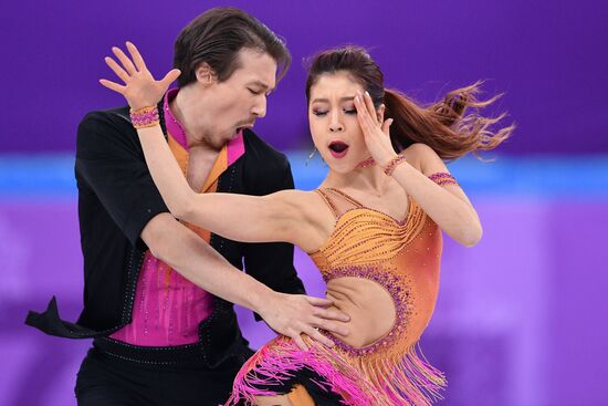 2018 Winter Olympics. Figure skating. Teams. Ice dancing short program