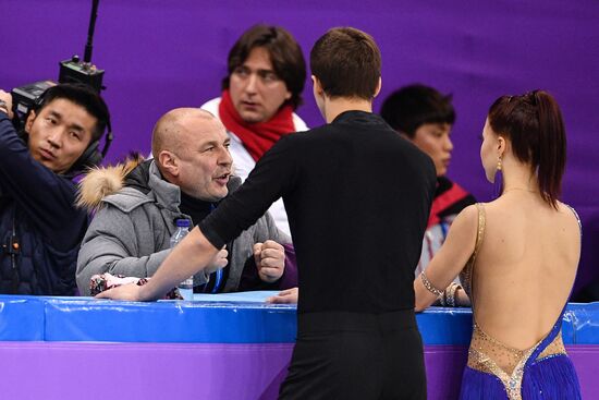 2018 Winter Olympics. Figure skating. Teams. Ice dancing short program