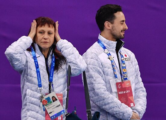 2018 Winter Olympics. Figure skating. Teams. Ice dancing short program