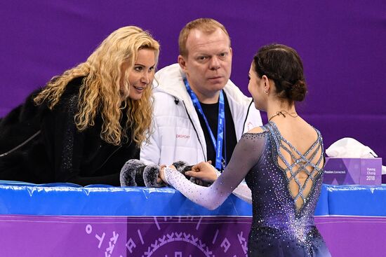 2018 Winter Olympics. Figure skating. Teams. Women's short program