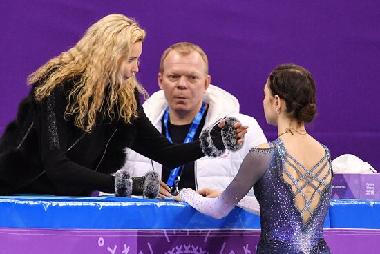 2018 Winter Olympics. Figure skating. Teams. Women's short program