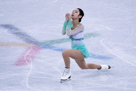 2018 Winter Olympics. Figure skating. Teams. Women's short program