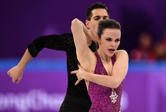 2018 Winter Olympics. Figure skating. Teams. Ice dancing short program