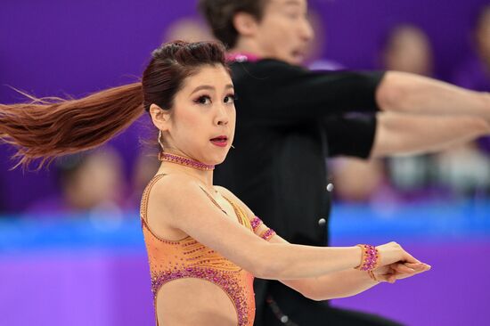 2018 Winter Olympics. Figure skating. Teams. Ice dancing short program