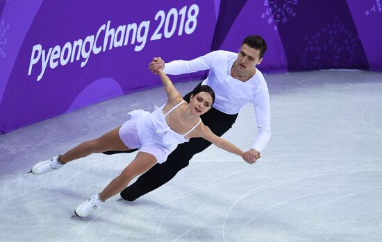 2018 Winter Olympics. Figure skating. Teams. Pairs. Free skating program