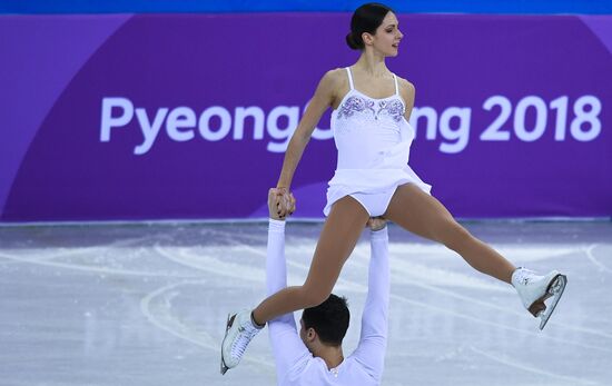 2018 Winter Olympics. Figure skating. Teams. Pairs' free program