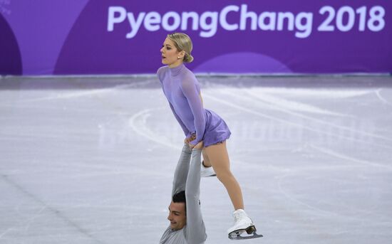 2018 Winter Olympics. Figure skating. Teams. Pairs' free program