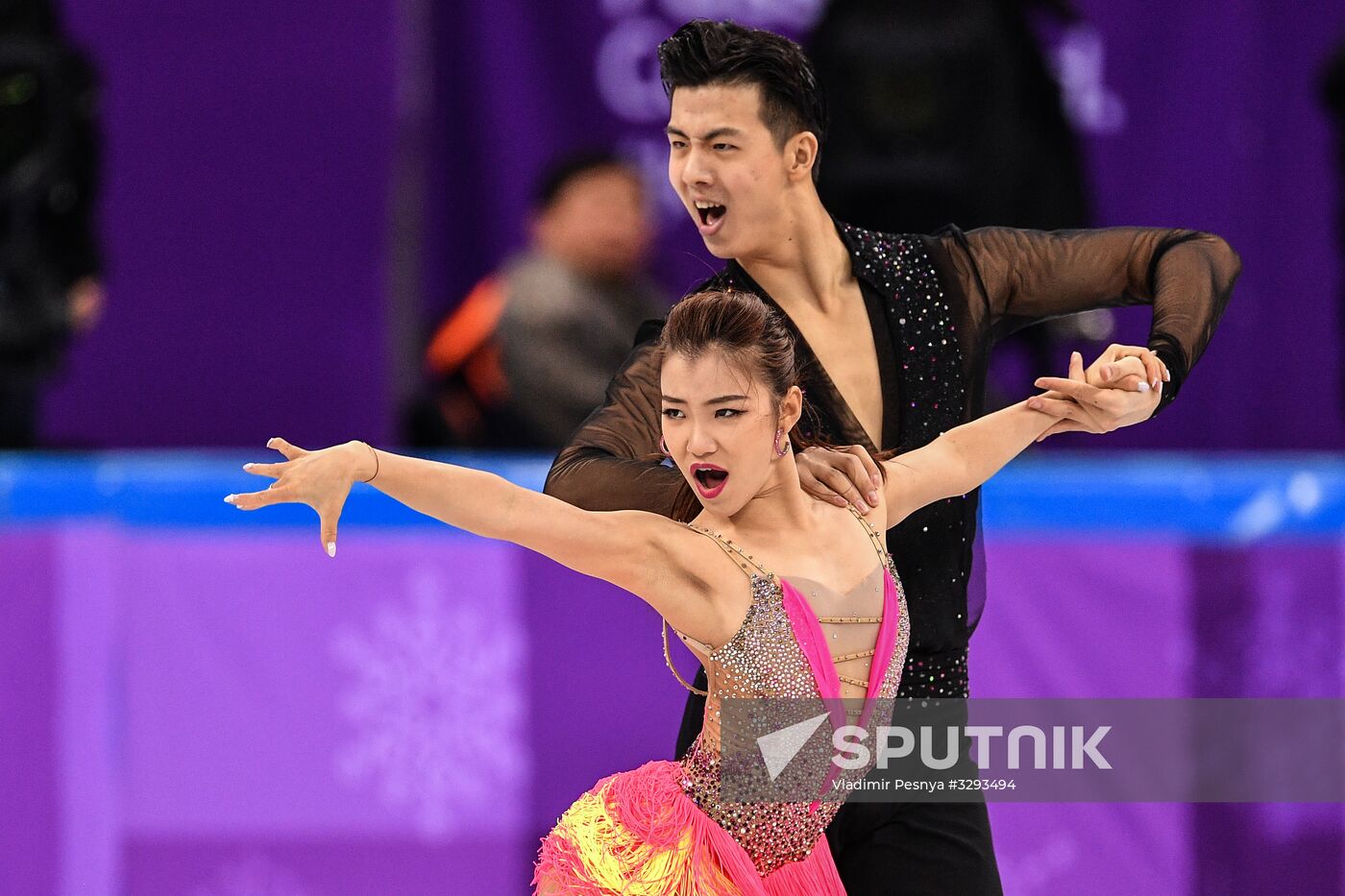 2018 Winter Olympics. Figure skating. Teams. Ice dancing short program