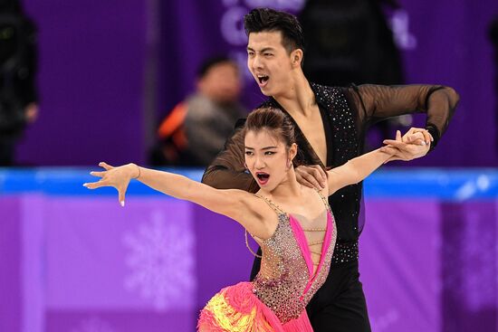 2018 Winter Olympics. Figure skating. Teams. Ice dancing short program