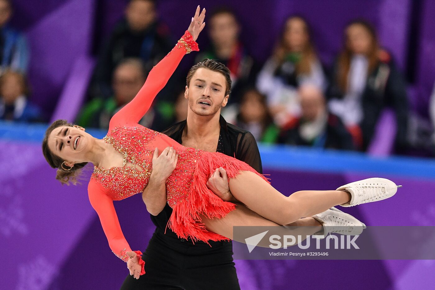 2018 Winter Olympics. Figure skating. Teams. Ice dancing short program