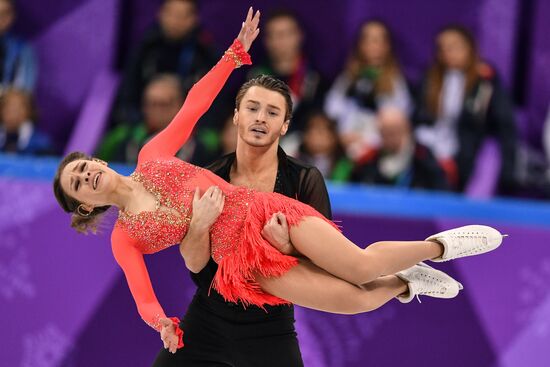 2018 Winter Olympics. Figure skating. Teams. Ice dancing short program