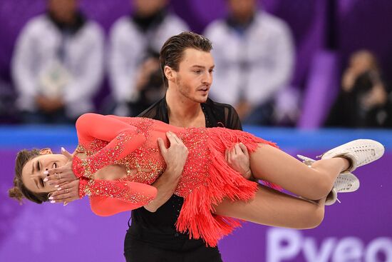 2018 Winter Olympics. Figure skating. Teams. Ice dancing short program