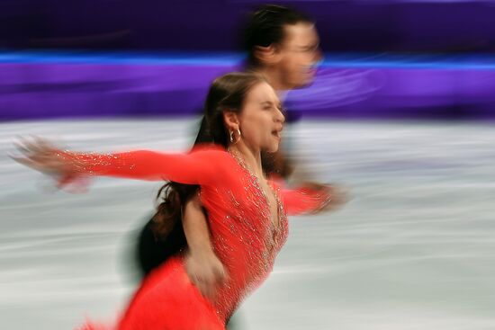 2018 Winter Olympics. Figure skating. Teams. Ice dancing short program