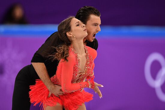 2018 Winter Olympics. Figure skating. Teams. Ice dancing short program