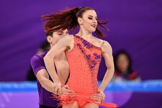 2018 Winter Olympics. Figure skating. Teams. Ice dancing short program
