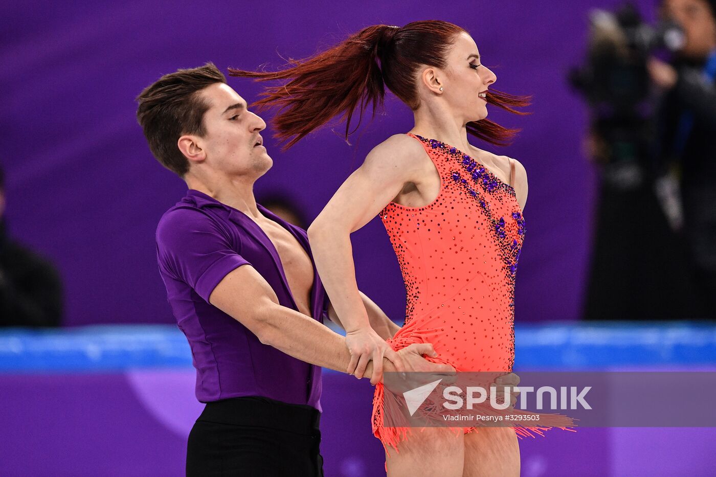 2018 Winter Olympics. Figure skating. Teams. Ice dancing short program