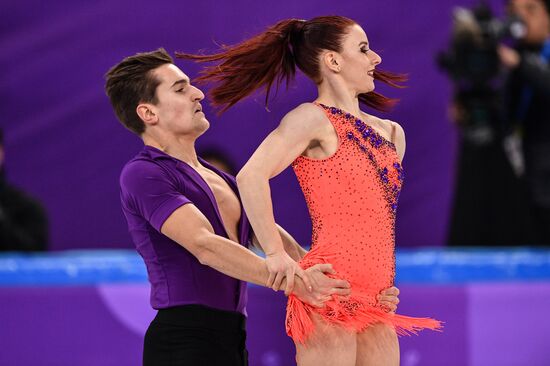 2018 Winter Olympics. Figure skating. Teams. Ice dancing short program