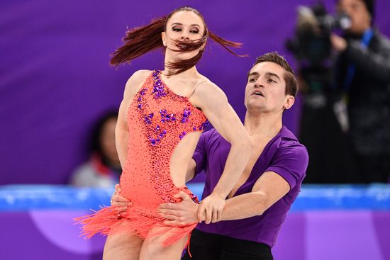 2018 Winter Olympics. Figure skating. Teams. Ice dancing short program