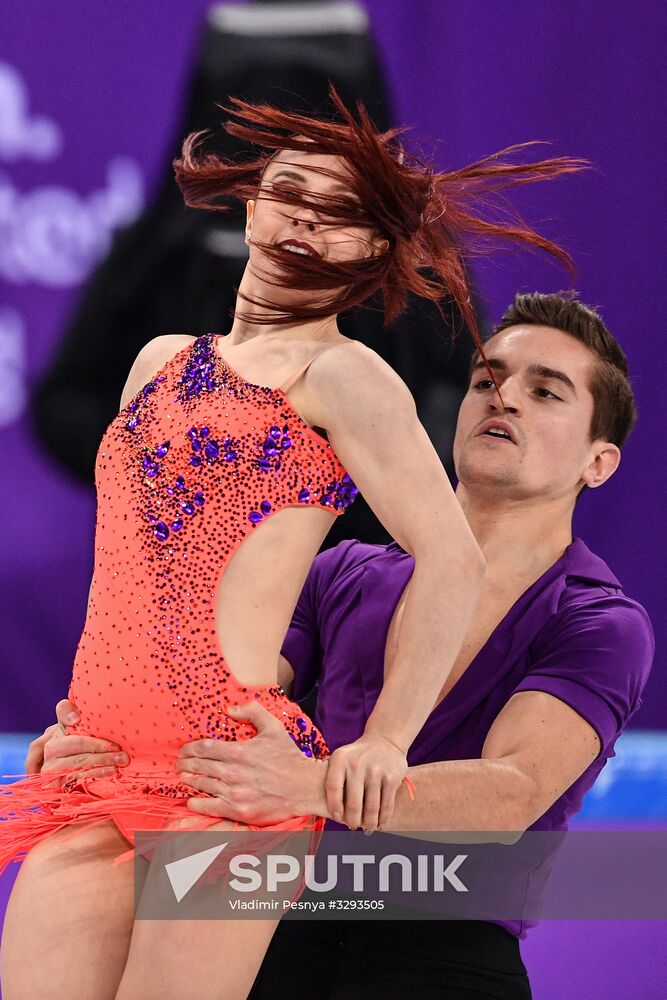 2018 Winter Olympics. Figure skating. Teams. Ice dancing short program
