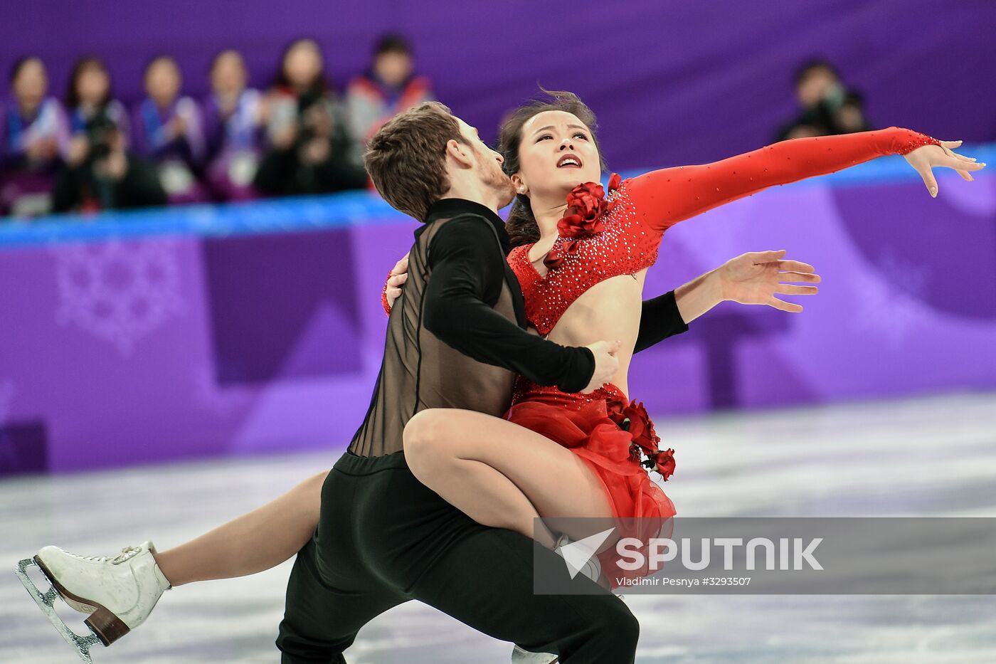 2018 Winter Olympics. Figure skating. Teams. Ice dancing short program