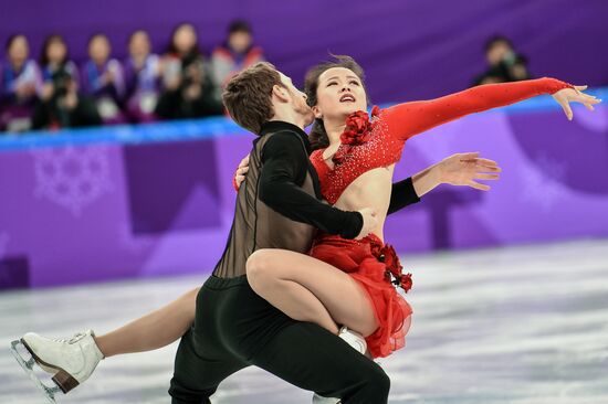 2018 Winter Olympics. Figure skating. Teams. Ice dancing short program
