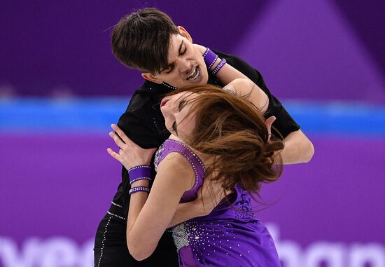 2018 Winter Olympics. Figure skating. Teams. Ice dancing short program