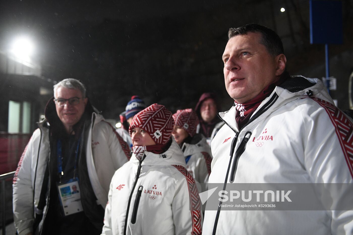 2018 Winter Olympics. Luge. Men. Day two