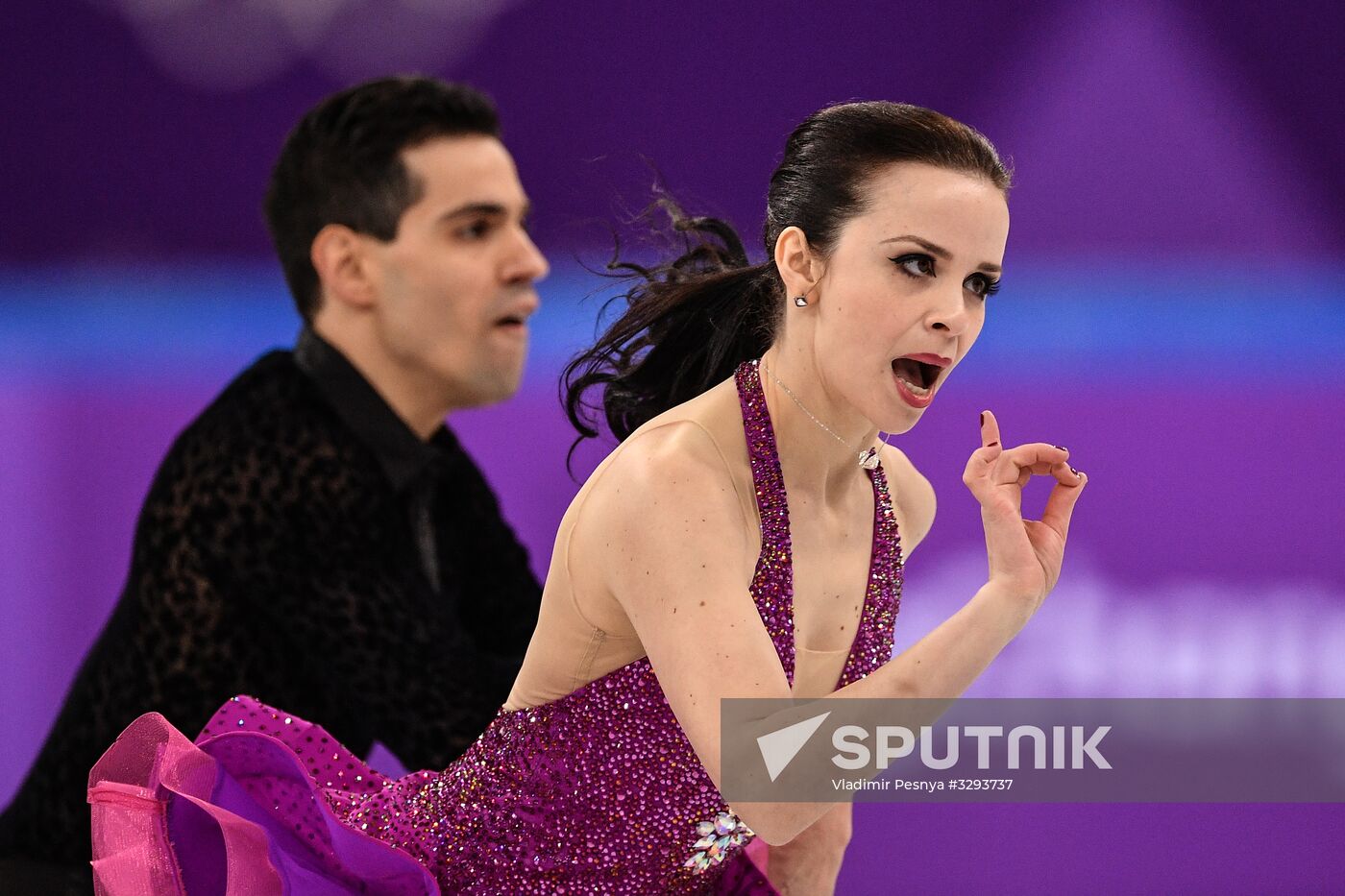 2018 Winter Olympics. Figure skating. Teams. Ice dancing short program