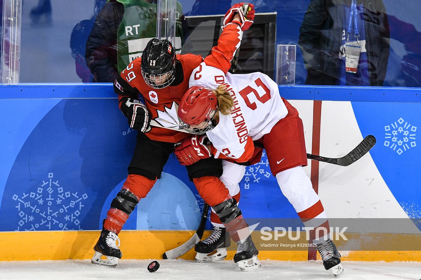 2018 Winter Olympics. Ice Hockey. Women. Canada vs Olympic Athletes from Russia