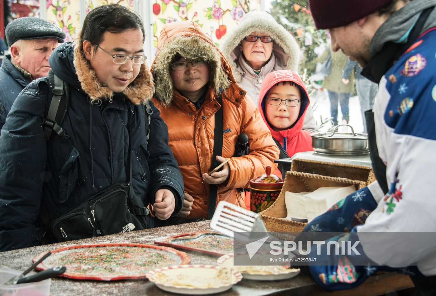 Maslenitsa celebrations in Moscow