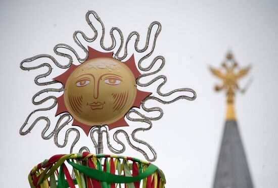 Maslenitsa celebrations in Moscow