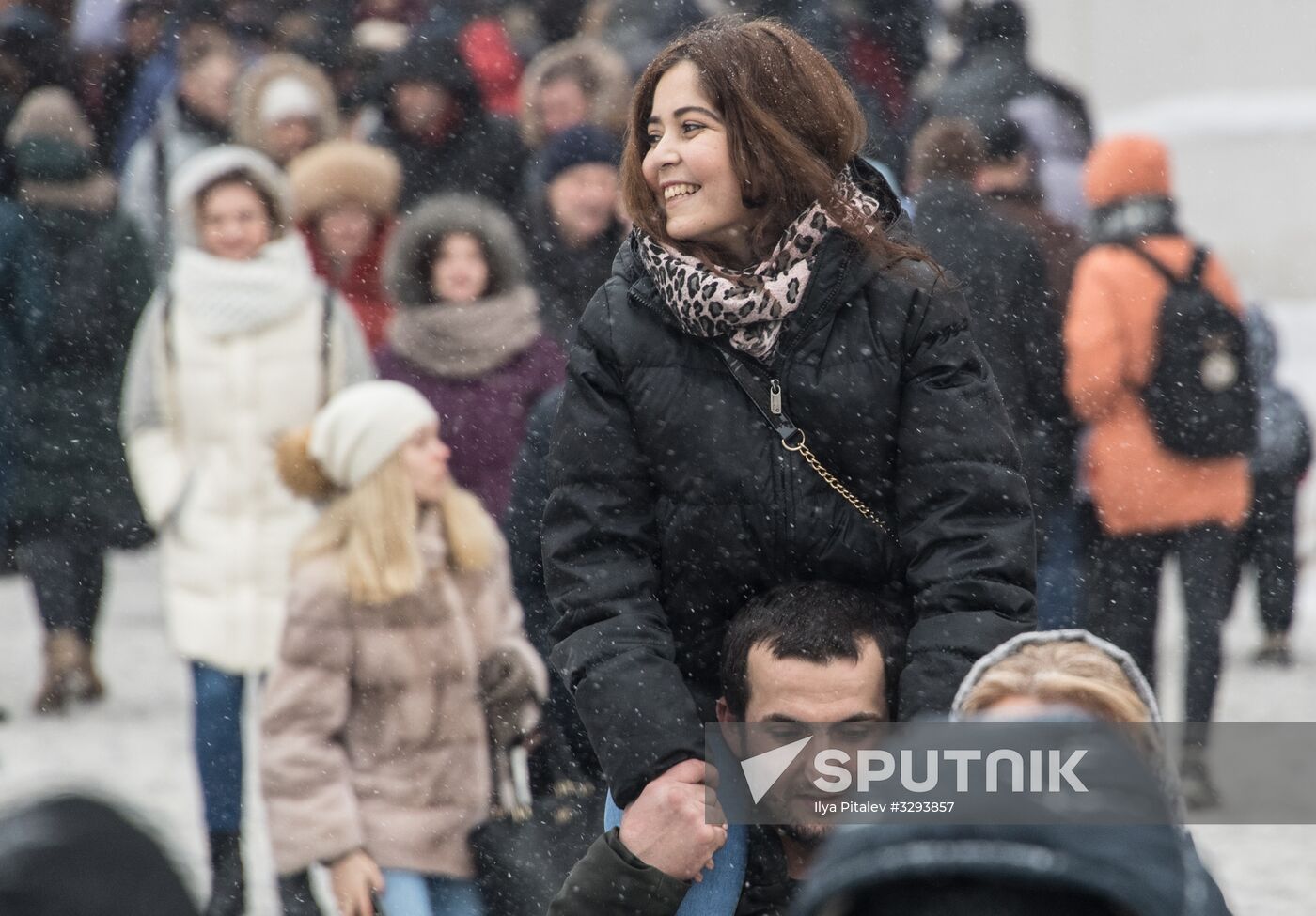 Maslenitsa celebrations in Moscow