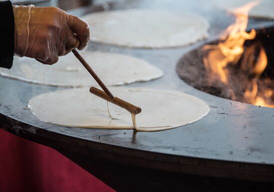 Maslenitsa celebrations in Moscow