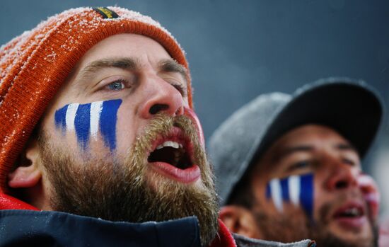 2018 Winter Olympics. Luge. Men. Day two