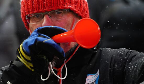 2018 Winter Olympics. Luge. Men. Day Two